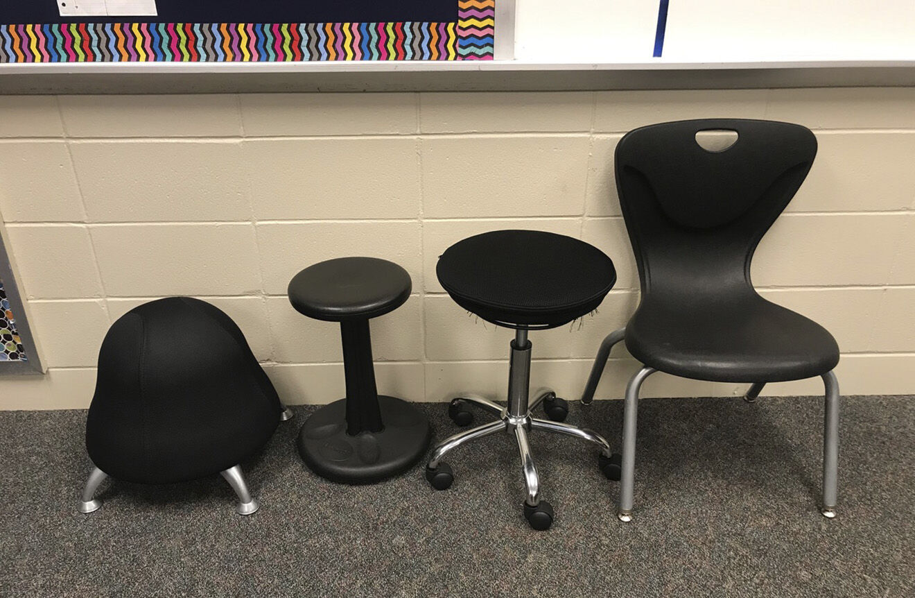 Wiggly fourth graders get seats that suit thanks to generous donors